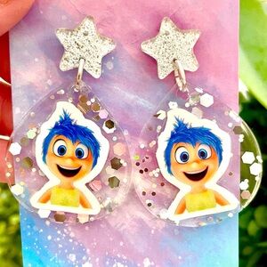 Acrylic JOY Earrings